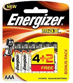 Energizer Max 4+2 AA