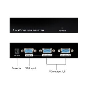 VGA Splitter 2 Ports With Power - Image 5