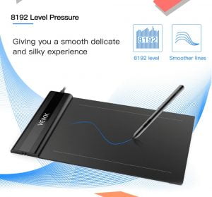 VEIKK Graphic Drawing Tablet S640 (6 x 4) inch Digital Pen Tablet with Battery-Free Passive Stylus - Image 8