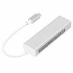 USB Type-C to (3xUSB 2.0 Hub + Ethernet rj-45 Adapter 10/100 Mbps) SYZD-LAN100+U2 - Image 4