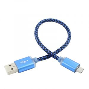 UDAPAKOO Short Braided Micro USB cable 20cm for Samsung / Hawaii / Sony / LG .... - Image 2