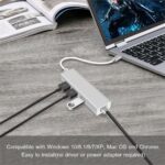 USB Type-C to (3xUSB 2.0 Hub + Ethernet rj-45 Adapter 10/100 Mbps) SYZD-LAN100+U2 - Image 5