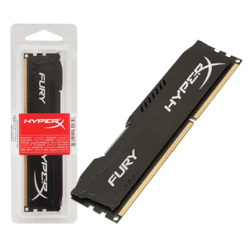 Kingston HyperX FURY Black 8 GB CL10 240-Pin UDIMM DDR3 1600 MHz