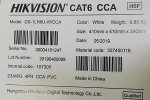 HIKVISION CAT6 305m Network Cable [ DS-1LN6U-W/CCA ] - Image 2