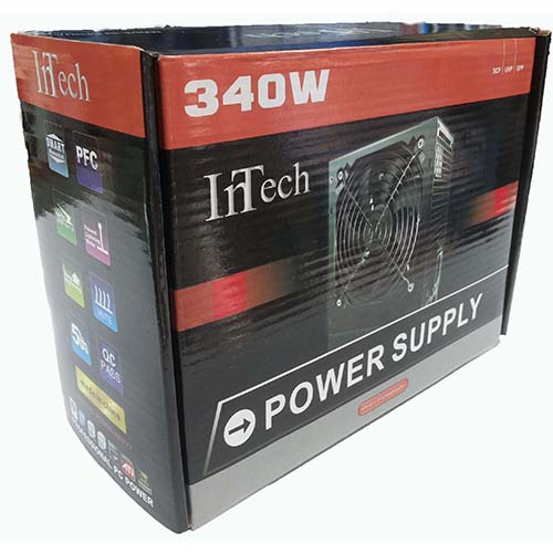 InTech Power Supply 340 Watt [ POWER-300YYY ]