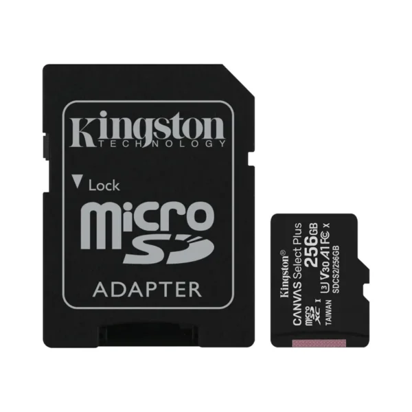 Kingston 256GB Canvas Select Plus microSD
