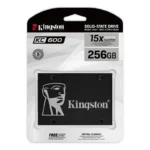 Kingston KC600 256GB SATA III Solid State Drive SSD [ SKC600/256G ]