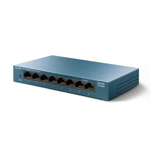 TP-Link 8-Port Gigabit (10/100/1000Mbps) Desktop Network Switch [LS108G]