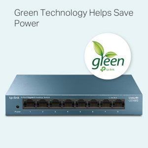 TP-Link 8-Port Gigabit (10/100/1000Mbps) Desktop Network Switch [LS108G] - Image 4