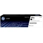 HP 106A Black Original Laser Toner Cartridge [ W1106A ]