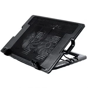 HAING N182 13"-17 " 2-Fan Notebook/Laptop Cooling pad |  Black