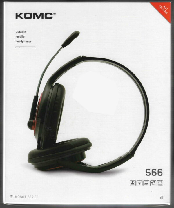 KOMC Headset whit Mic (1-Jack // Tablet // Mobile // PS4) [S66] - Image 5