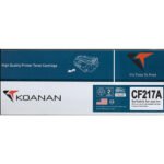 KOANAN Compatible Toner CF217A For HP LaserJet Pro MFP (M102 // M130) Printer