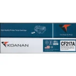 KOANAN Compatible Toner CF217A For HP LaserJet Pro MFP (M102 // M130) Printer