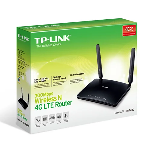TP-LINK 300Mbps 4G LTE TL-MR6400 - Amman Jordan - pccircle