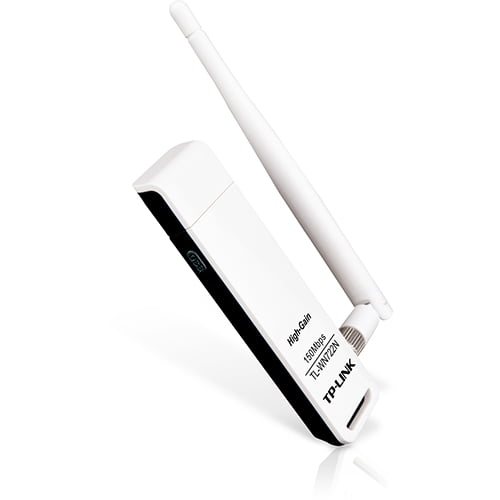TP-LINK 150Mbps High Gain Wireless USB Adapter TL-WN722N Connecting Wireless To Computer Or Laptop By Using USB Port