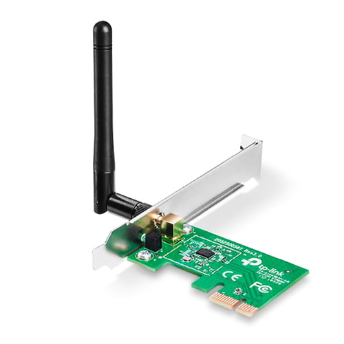 TP-LINK 150Mbps Wireless N PCI Express Adapter TL-WN781ND Receiving WIFI Signal by PCI Express for PC