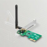 TP-LINK 150Mbps Wireless N PCI Express Adapter TL-WN781ND Receiving WIFI Signal by PCI Express for PC
