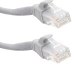 Network Cable Cat6 1mtr grey color for speed connection (straight of both sides)