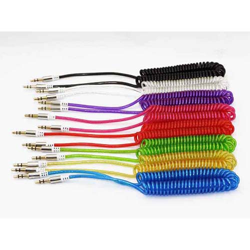 Audio spring Cable (colors)