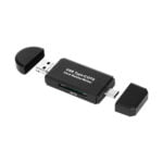 SD Card Reader USB Type-C 3 in 1 USB 2.0 / micro sd and sd card reader / flash drive card reader for PC & Smart Phones