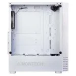 Montech - X2 MESH White Tempered Glass Gaming Casing { ATX // Mid tower  // Preinstalled 3 Fans } [ X2-MESH-WHT ] - Image 2