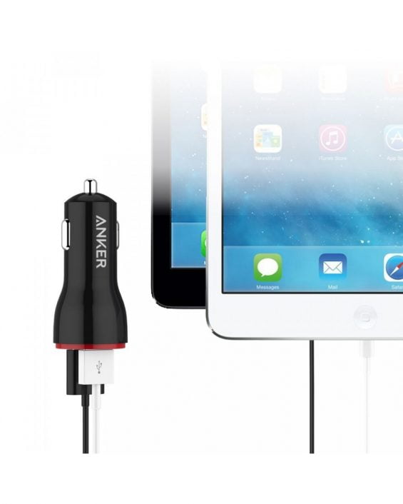 ANKER Power Drive 2-port 24W Car Charger for Smartphones [A2310H11] - Image 2