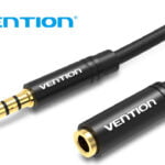 Vention Aux Extension Cable (3.5mm Jack Male to 3.5mm Female // 3M // Black) [BHBBI]