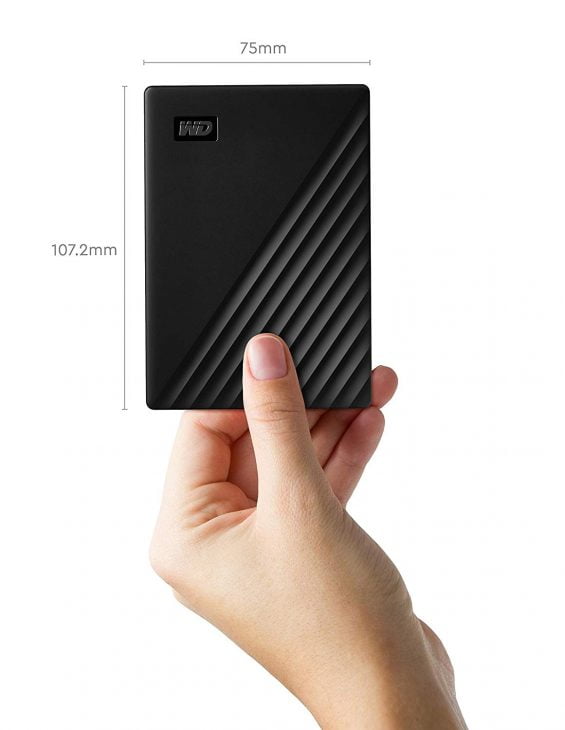 WD Western Digital 5TB My Passport (USB 3.2 Gen1 // Black) [ WDBPKJ0050BBK ] - Image 3