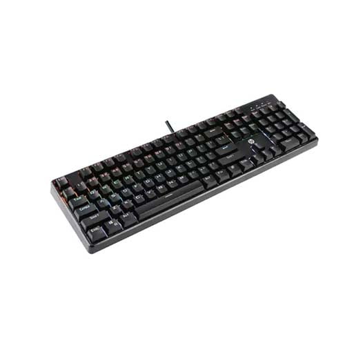 HP - Mechanical Gaming Keyboard GK320 { english keyboard only //all button anti-ghosting // RGB // BLUE SWITCH } [ B2K320200400448 ]