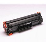 HP 36A Black Original LaserJet Toner Cartridge CB436A