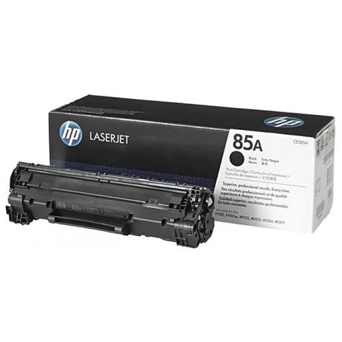 HP 85A Black Original LaserJet Toner Cartridge CE285AD