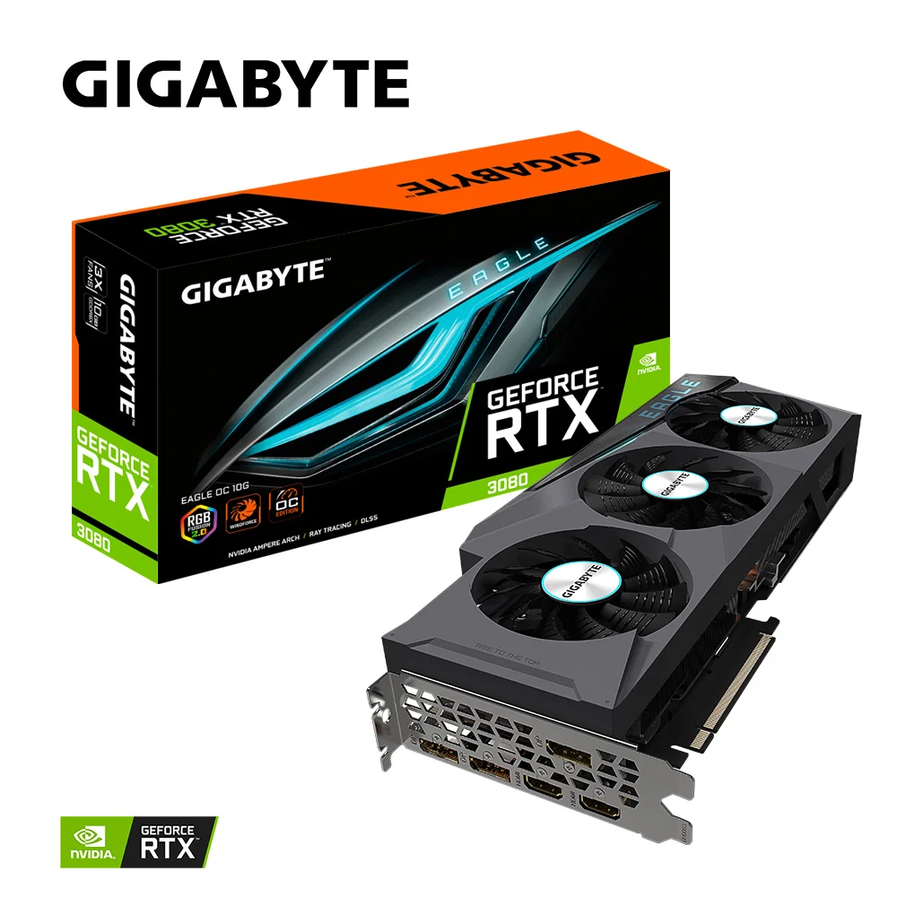 GIGABYTE GeForce RTX™ 3080 EAGLE OC 10G [GV-N3080EAGLE-10GD] - Image 8