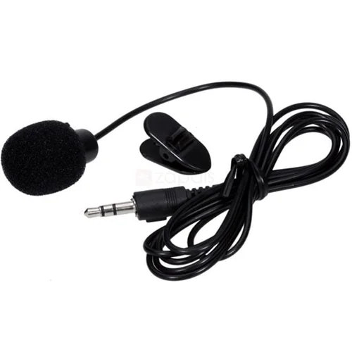 Microphone Mini Clip-on Wired 3.5mm jack 1.5meter