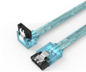 Vention SATA 3.0 / 90 Degree Cable 0.5M / Blue [KDDSD]