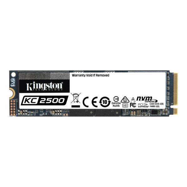 Kingston KC2500 1TB SSD PCIe NVMe M.2 2280 - [SKC2500M8/1000G]