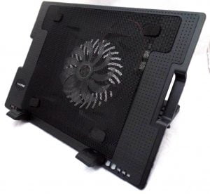 HAING N18 13"-17 " 1-Fan Notebook/Laptop Cooling pad | 1*140MM Fan - Black