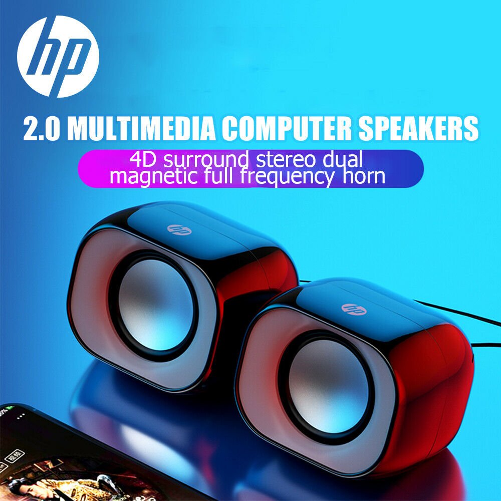 HP DHS 2111 Stereo Speakers for PC and Laptop - PC Circle