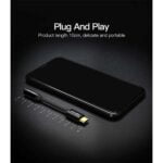 Vention Converter Type-C to 3.5mm Audio Cable 0.1M Black Metal Type - CFIBA
