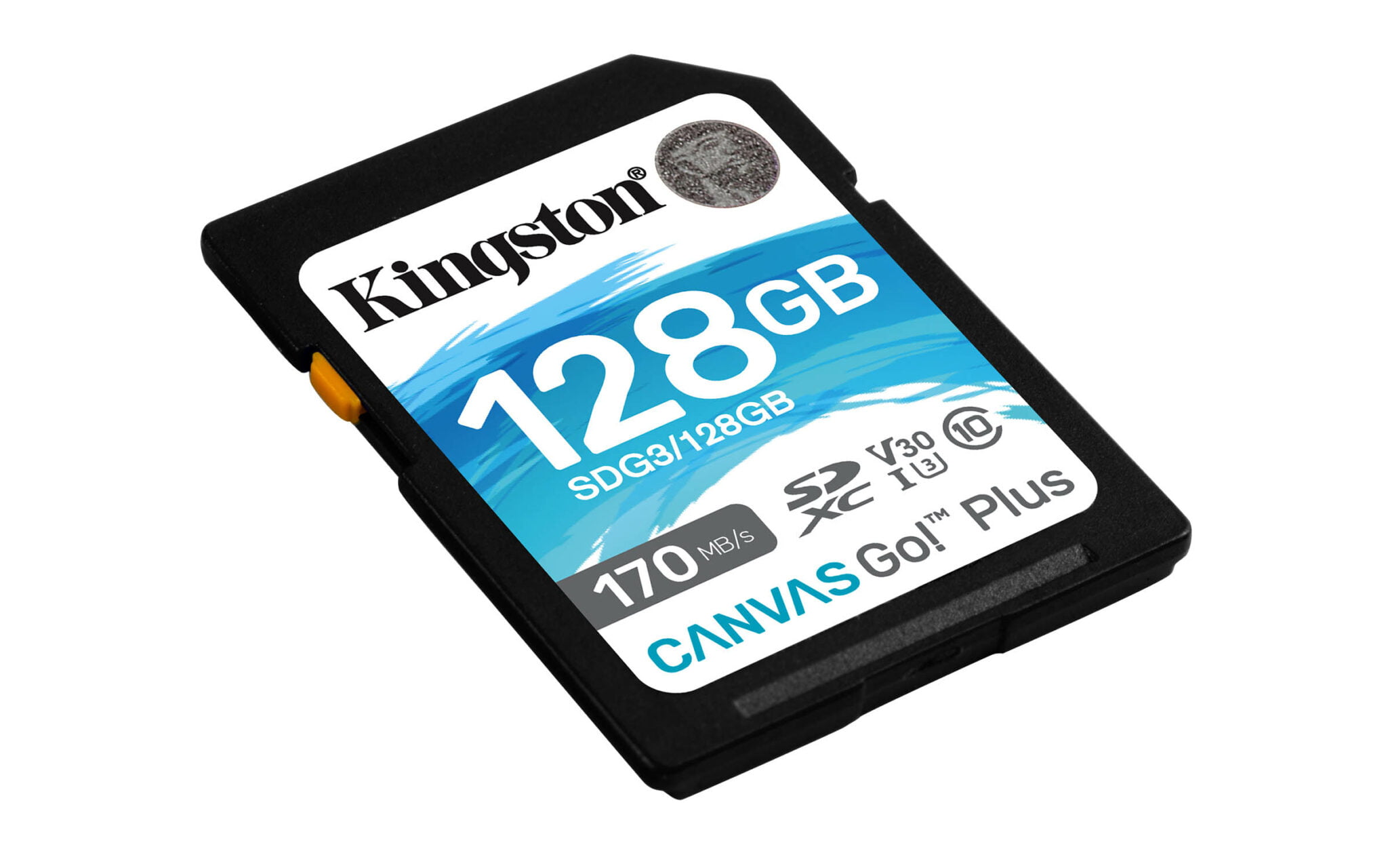 Kingston 128GB Canvas Go! Plus SD Memory Card [SDG3/128GB] - PC Circle