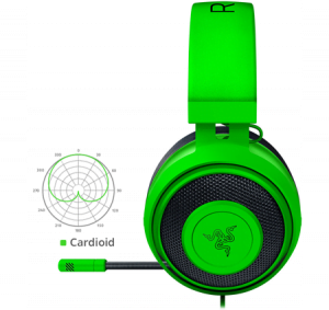 RAZER KRAKEN MULTI-PLATFORM WIRED GAMING HEADSET 3.5 JACK With Y Splitter (GREEN) [RZ04-02830200-R3M1] - Image 4