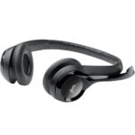 Logitech USB Headset with Noise Cancelling Mic IN-LINE CONTROLS (H390) / Black