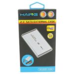 HAING 2.5" Sata HDD Enclosure External Case USB 2.0 [HI-0251-U2H]