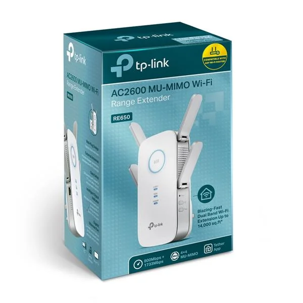 PC周辺機器 tp-link AC2600 MU-MIMO RE650 Amazon.co.jp: TP-Link WIFI 無線LAN 中継器 11ac/n/a/g/b 1733