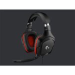 Logitech G332 Gaming Headset Stereo Flip-Mic Multi-platform compatibility (Black) 3.5mm Jack G332 Leatherette