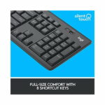 Logitech MK295 Wireless Keyboard And Mouse Combo With SilentTouch Technology [MK295]