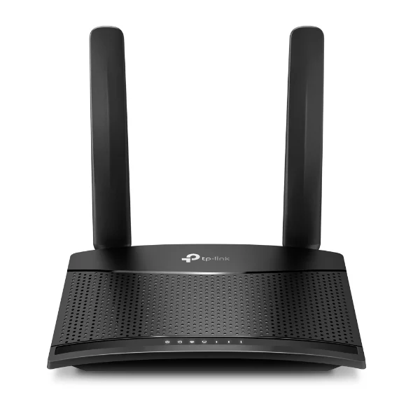Tp-Link 300 Mbps Wireless N 4G LTE Router (Cutting-edge 4G network – Share internet access with up to 32 Wi-Fi devices and enjoy download speeds of up to 150 Mbps) -  TL-MR100 - Image 1