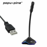Popu Pine Wired Microphone USB for (PC // Notebook) [400-800-3425]