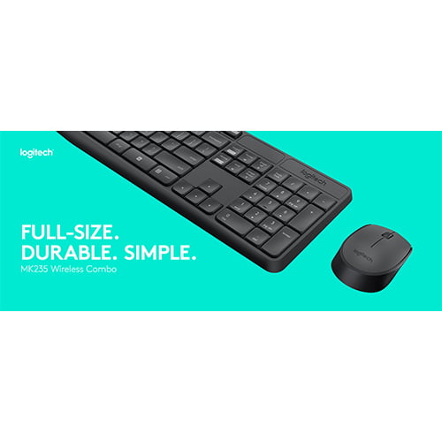 Logitech MK235 Wireless Keyboard And Mouse [ MK235 ]