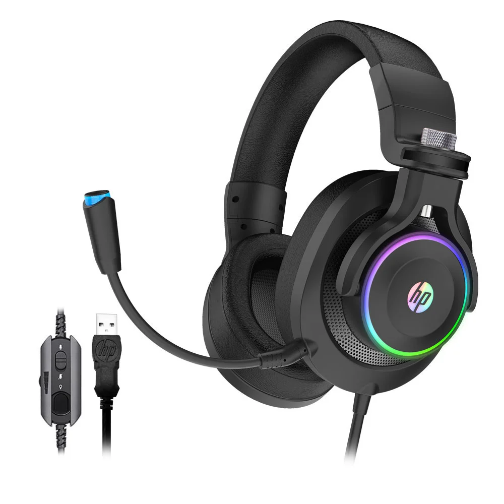 HP USB 7.1 Gaming Headset H500GS PC Circle